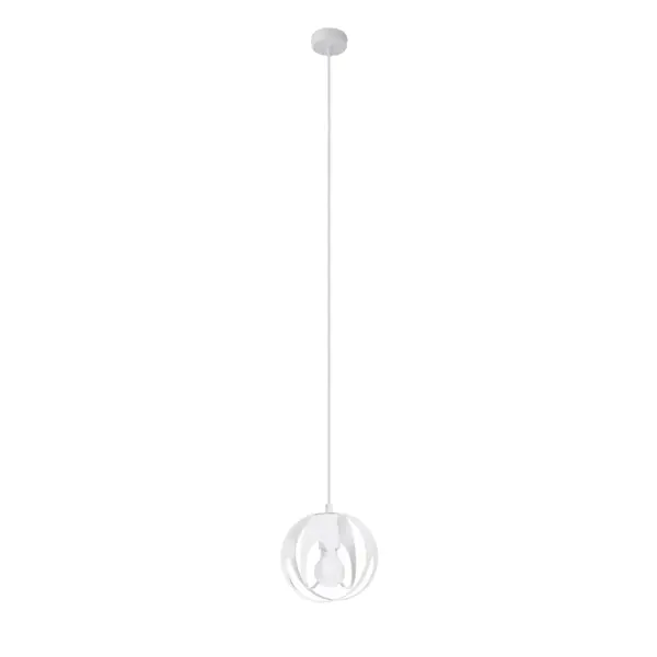 Lustra suspendata Tulos Alb 16x16x125 cm
