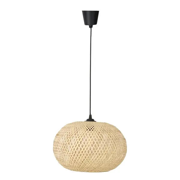 Lustra Universe E27 bambus natural 38x38x31+ cm