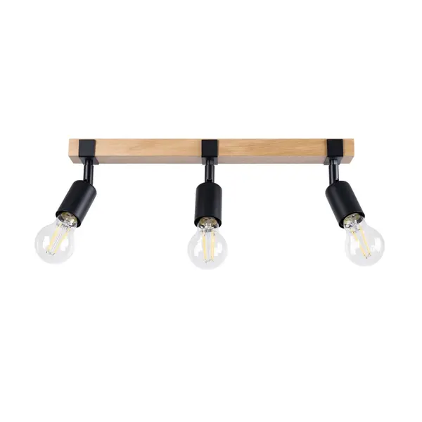 Lustra Zuca Negru 53x15x14 cm