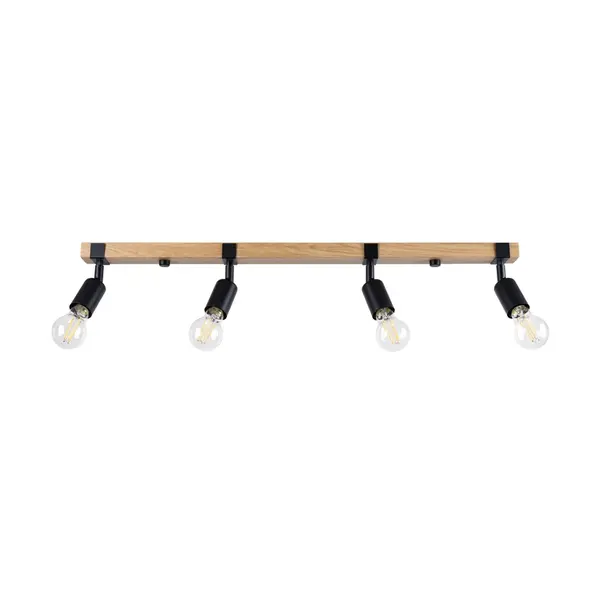 Lustra Zuca Negru 89x15x14 cm