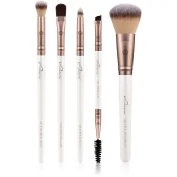 Luvia Cosmetics Daily Selection set de pensule cu husă Prime Vegan