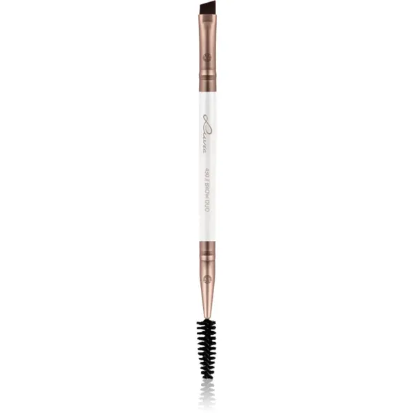 Luvia Cosmetics Elegance Brow Duo perie de sprâncene cu două capete 430 1 buc