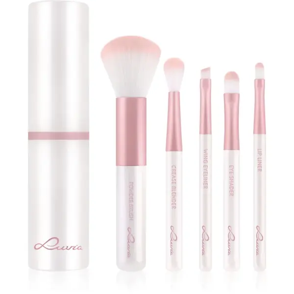 Luvia Cosmetics Travel Set set de pensule cu husă pentru călătorii Candy