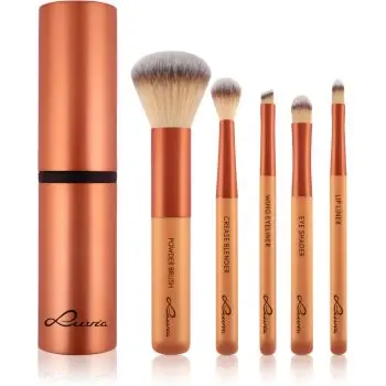 Luvia Cosmetics Travel Set set de pensule cu husă pentru călătorii