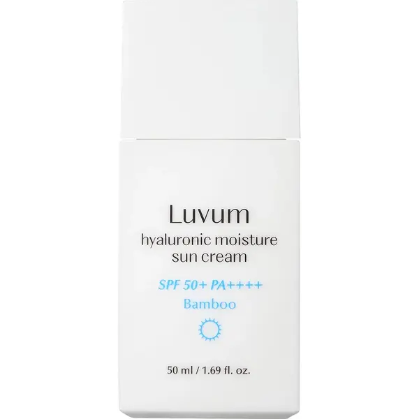 Luvum Hyaluronic Moisture Bamboo Sun – crema fata SPF 50+ PA++++, 50 ml