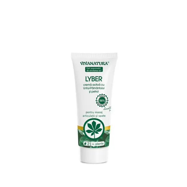 Lyber – crema activa cu Untul Pamantului si Petrol, 75 ml, Leonard Radutz Formula, VivaNatura