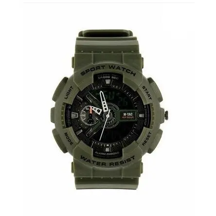 M-TAC Ceas inteligent Sport M-TAC, Rezistent la apa pana la 5 ATM, Olive