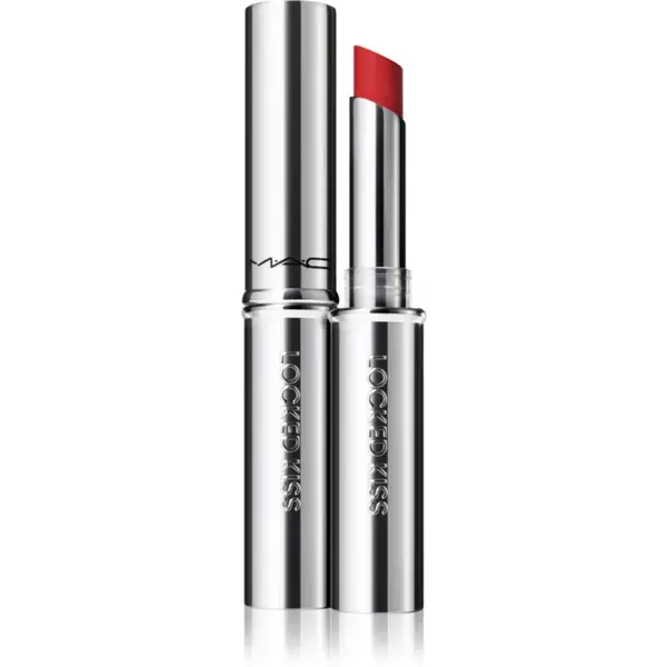 MAC Cosmetics Locked Kiss 24h Lipstick ruj cu persistență îndelungată cu efect mat culoare Ruby True 1,8 g
