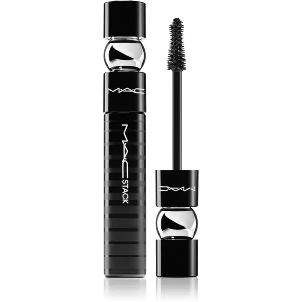 MAC Cosmetics MACStack Mascara Superstack Mega Brush Mascara pentru volum si lungire culoare Black 12 ml