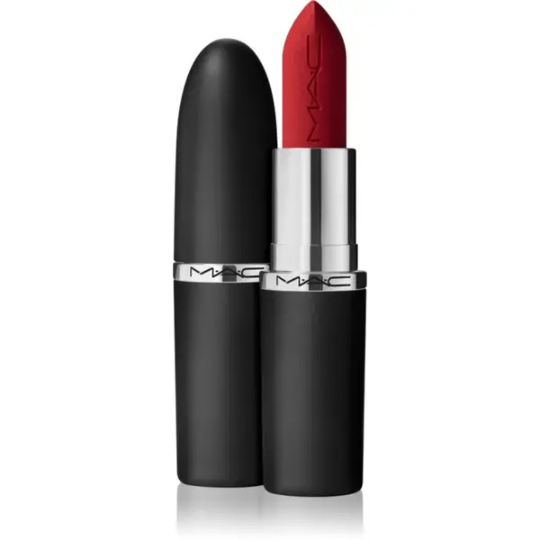 MAC Cosmetics MACximal Silky Matte Lipstick ruj mat culoare Russian Red 3.5 g