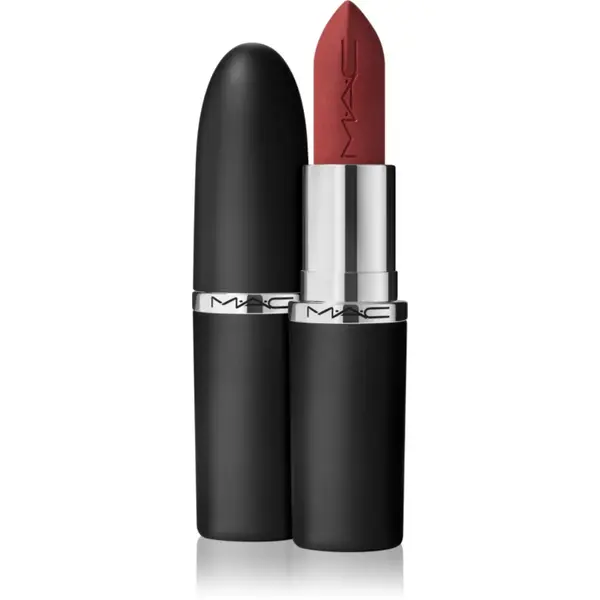 MAC Cosmetics MACximal Silky Matte Lipstick ruj mat culoare Avant Garnet 3.5 g