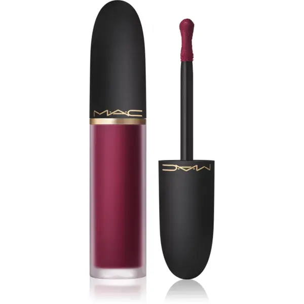 MAC Cosmetics Powder Kiss Lip + Cheek Mousse fard multifuncțional, pentru buze și obraz culoare Burning Love 5 ml