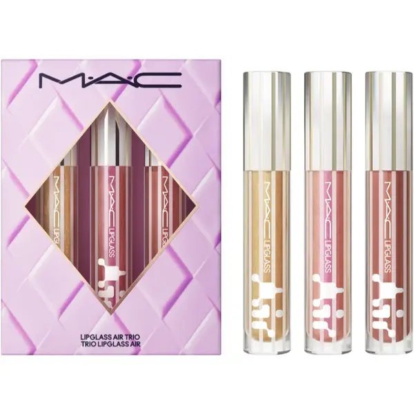 MAC Cosmetics Set Gloss Enthusiast Lipglass Air Trio set cadou de buze