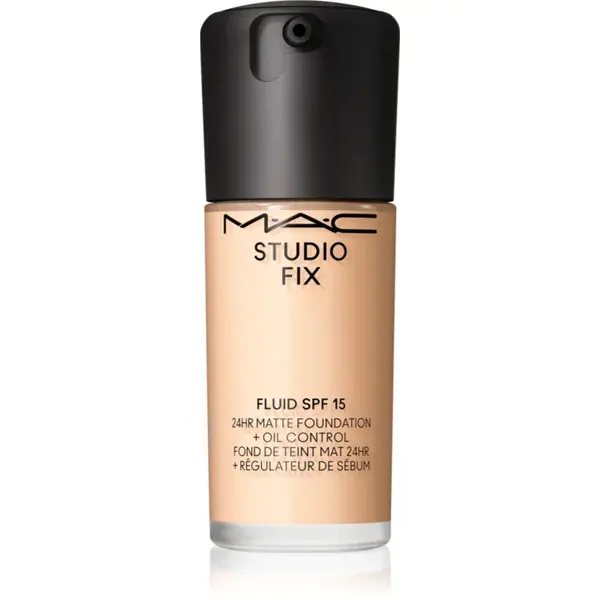MAC Cosmetics Studio Fix Fluid SPF 15 24HR Matte Foundation + Oil Control machiaj cu efect matifiant SPF 15 culoare N10 30 ml