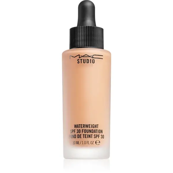 MAC Cosmetics Studio Waterweight SPF 30 Foundation machiaj ușor de hidratare SPF 30 culoare NC 37 30 ml