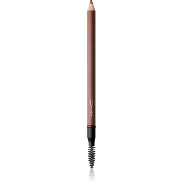 MAC Cosmetics Veluxe Brow Liner creion pentru sprancene cu pensula culoare Deep Dark Brunette 1.19 g