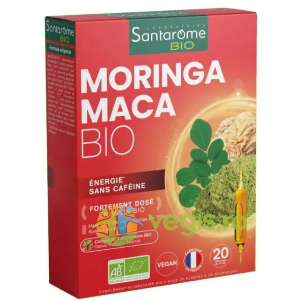 Maca Moringa Ecologic/Bio 20 fiole