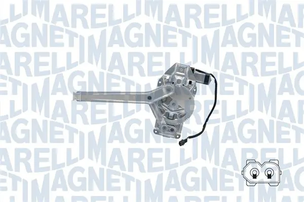 Macara geam Spate Stanga (electric, cu motor, numar usi: 4) potrivit BMW 3 (E36) 09.90-11.98