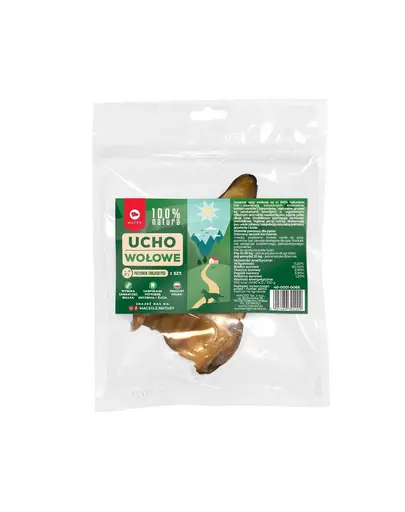 MACED 100% Natura ureche de vita pentru caini 1 buc