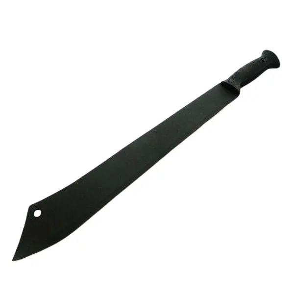 Maceta de vanatoare DEPOX , Survival Heir, 58 cm, otel inoxidabil, negru, teaca inclusa