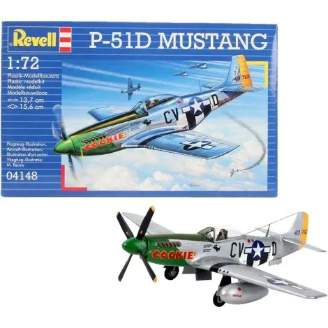 Macheta avion P-51 D Mustang Revell 4148, Scara: 1:72