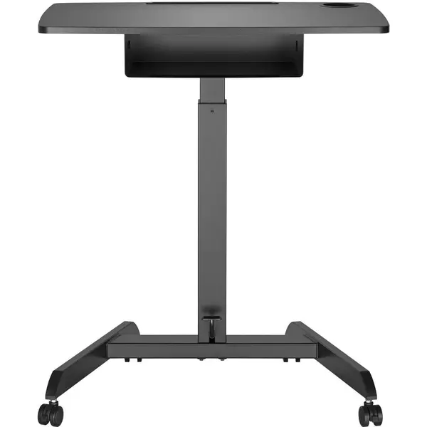 MACLEAN Birou pentru laptop cu inaltime reglabila 75-113 cm, Maclean MC-903B, Negru