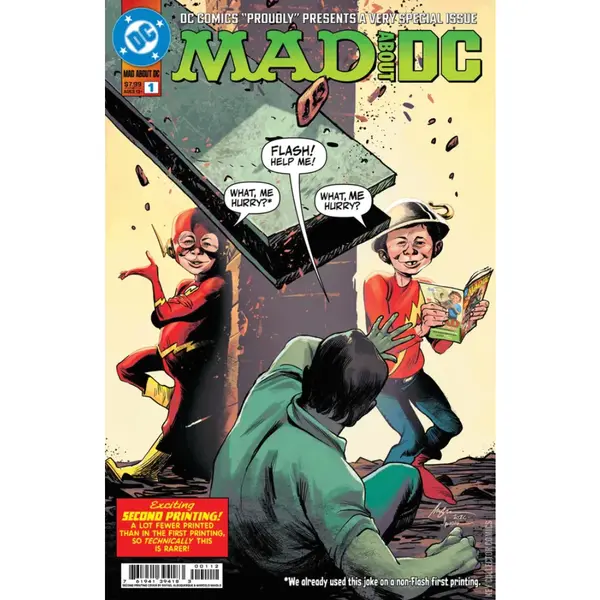 Mad About DC 01 OS 2nd Ptg - Coperta A