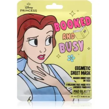 Mad Beauty Disney Princess Belle mască textilă hidratantă