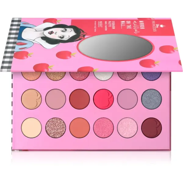 Mad Beauty Disney Princess Snow White paletă cu farduri de ochi 18x1.5 g