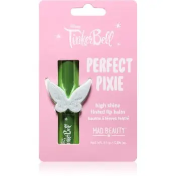 Mad Beauty Disney Tinker Bell balsam de buze colorat pentru stralucire