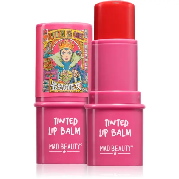 Mad Beauty Disney Villains Evil Queen balsam de buze colorat 5 g