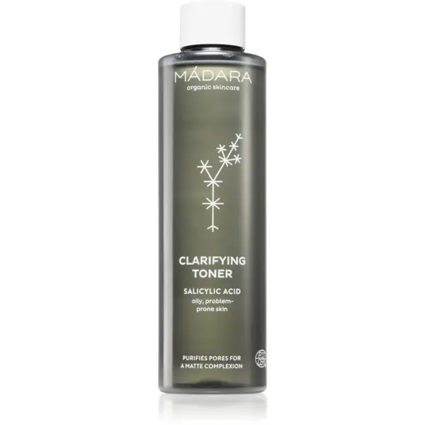 MÁDARA Clarifying tonic pentru curățare, cu efect de matifiere 200 ml