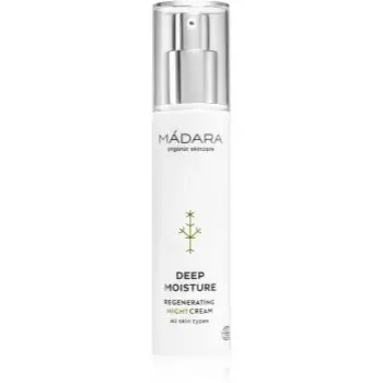 MÁDARA Deep Moisture crema regeneratoare de noapte