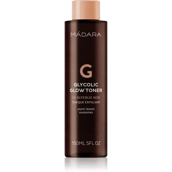 MÁDARA Glycolic Glow Toner tonic exfoliant delicat 150 ml