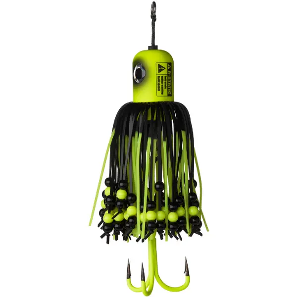 MADCAT A-Static Clonk Teaser Nr.2/0 16cm 100g Fluo Yellow UV