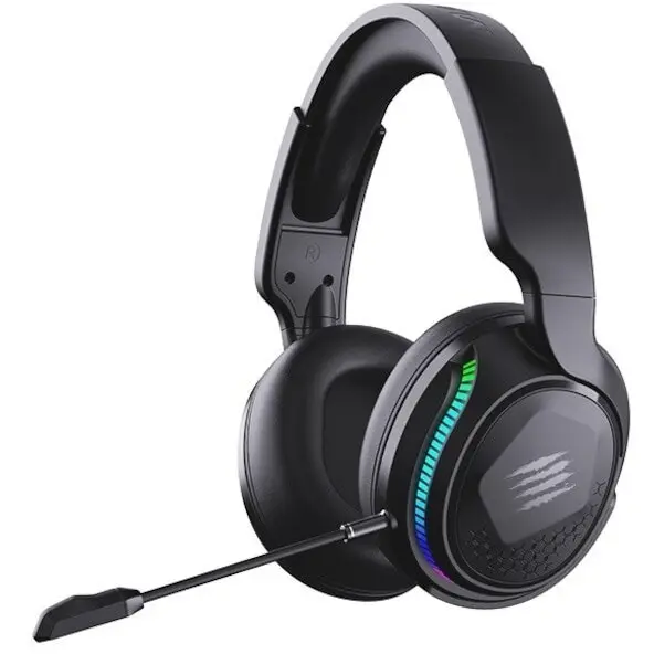 Madcatz Casti gaming Mad Catz P.I.L.O.T. PRO, stereo, 2.4 GHz, Bluetooth, RGB, negru