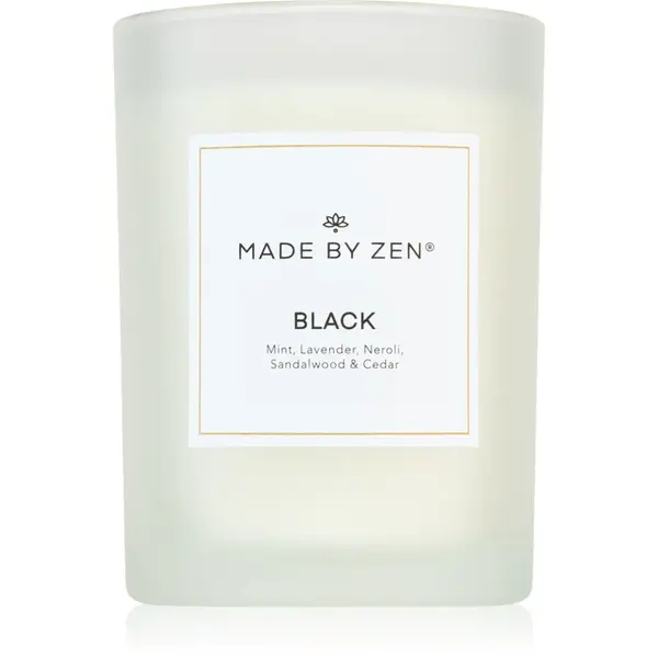 MADE BY ZEN Black lumânare parfumată 250 g