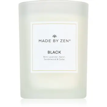 MADE BY ZEN Black lumânare parfumată