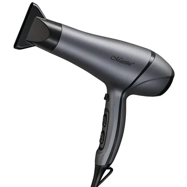 Maestro Uscator de par Feel Maestro MR-215, 2300 W, 3 niveluri de temperatura, 1,75 m cablu, Negru grafit,