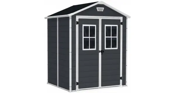 Magazie cu podea de gradina M65W, 185x152 cm