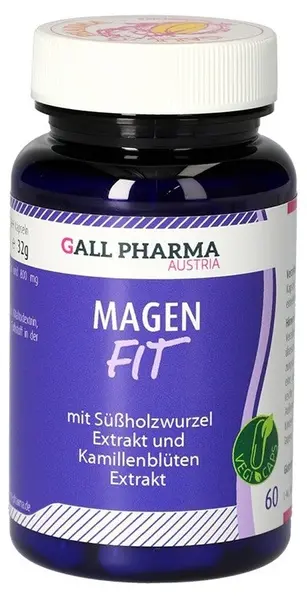 Magen Fit Mușețel + Lemn dulce, 60 capsule, Gall Pharma
