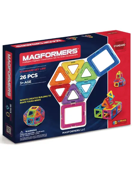 Magformers Rainbow 26 Piece Set (3002-63087)