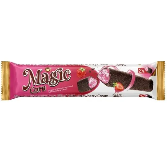 MAGIC Corn cu cremă de căpșuni, 30 g Engros
