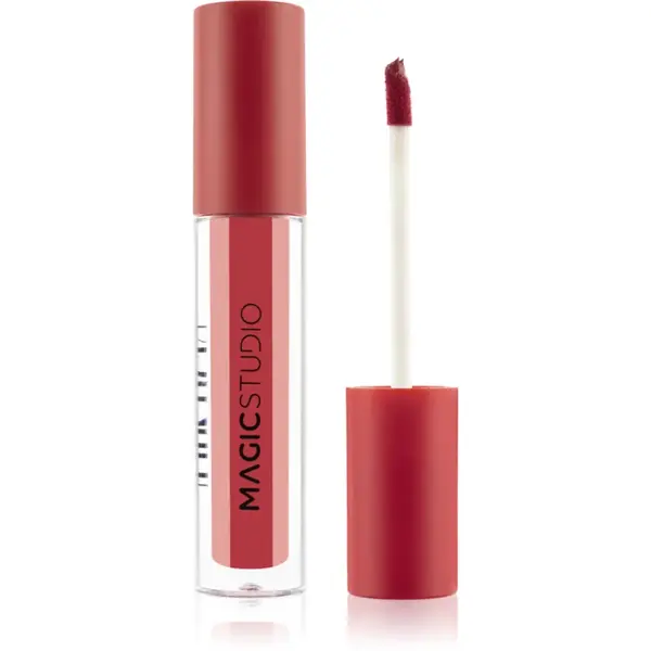 Magic studio Matte Liquid Lipstick ruj de buze lichid cu efect matifiant culoare 02 Scarlet 5 g