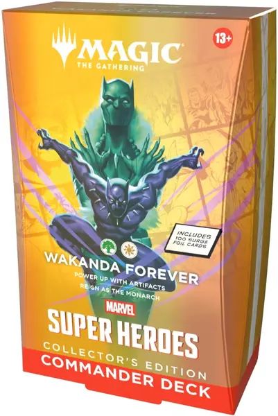 Magic The Gathering: Marvel Super Heroes Collector's Edition Commander Deck Wakanda Forever