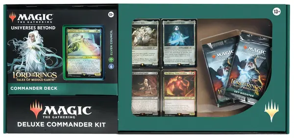 Magic the Gathering: The Lord of the Rings: Tales of Middle Earth Deluxe Commander Kit - Elven Council