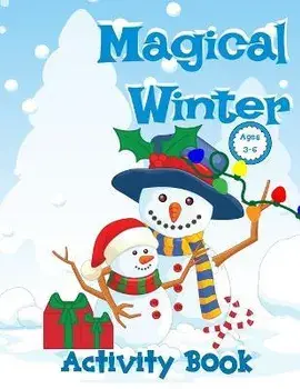 Magical Winter Activity Book For Kids, Paperback/Zazuleac World