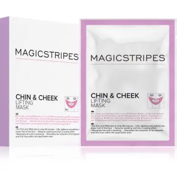 MAGICSTRIPES Chin & Cheek Lifting Mask mască hidrogel, cu efect de fermitate, pentru bărbie și față