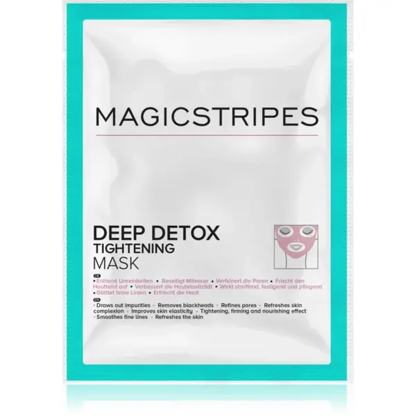 MAGICSTRIPES Deep Detox mască detoxifiantă cu efect de întărire 1 buc