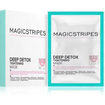 MAGICSTRIPES Deep Detox mască detoxifiantă cu efect de întărire